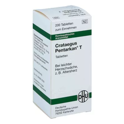 CRATAEGUS PENTARKAN T-tabletter, 200 stk CRATAEGUS PENTARKAN T-tabletter, 200 stk