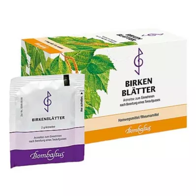 BIRKENBLÄTTER Te-filterpose, 20X2 g