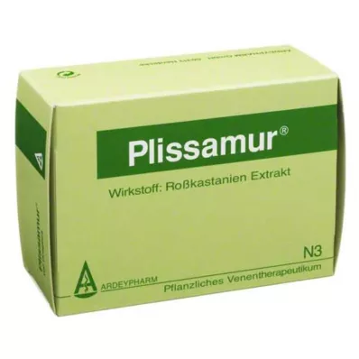 PLISSAMUR Belagte tabletter, 100 stk