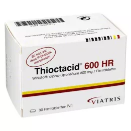 THIOCTACID 600 HR Filmdrasjerte tabletter, 30 stk