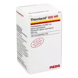 THIOCTACID 600 HR Filmdrasjerte tabletter, 100 stk