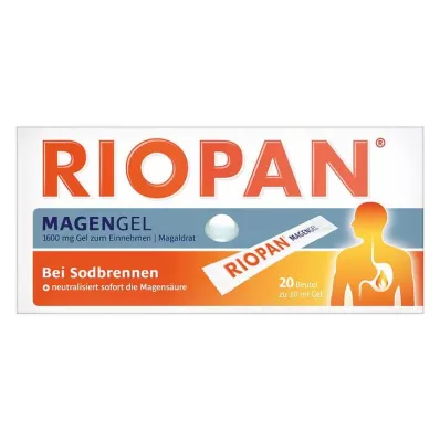 RIOPAN Mage Gel Stick Pack, 20X10 ml