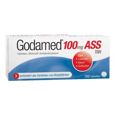 GODAMED 100 TAH tabletter, 100 stk GODAMED 100 TAH tabletter, 100 stk