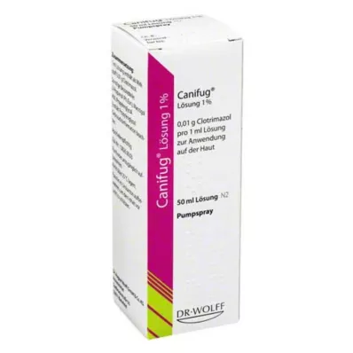 Canifug løsning 1 %, 50 ml Canifug løsning 1 %, 50 ml