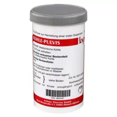KOHLE pulvispulver, 10 g