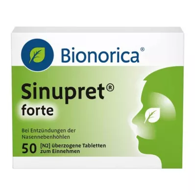 Sinupret forte belagte tabletter, 50 stk Sinupret forte belagte tabletter, 50 stk