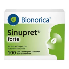 SINUPRET forte belagte tabletter, 100 stk