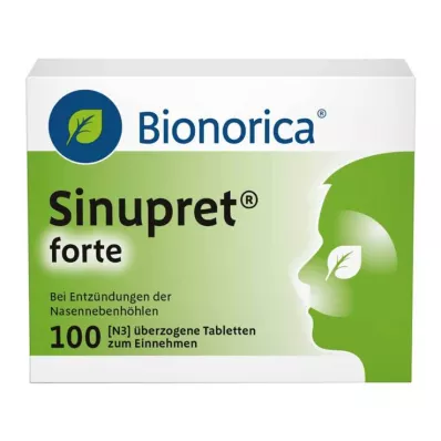 Sinupret forte belagte tabletter, 100 stk Sinupret forte belagte tabletter, 100 stk