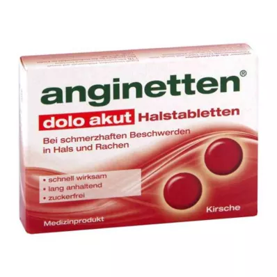 ANGINETTEN dolo akutt halspastiller, 24 stk ANGINETTEN dolo akutt halspastiller, 24 stk