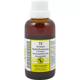 ACIDUM HYDROFLUORICUM K Complex No.72 Fortynning, 50 ml
