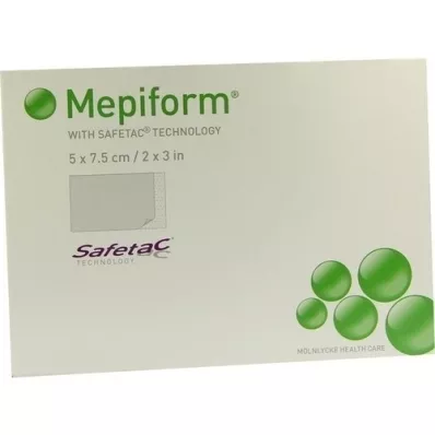 MEPIFORM 5x7,5 cm bandasje, 5 stk
