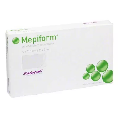 MEPIFORM 5x7,5 cm bandasje, 5 stk