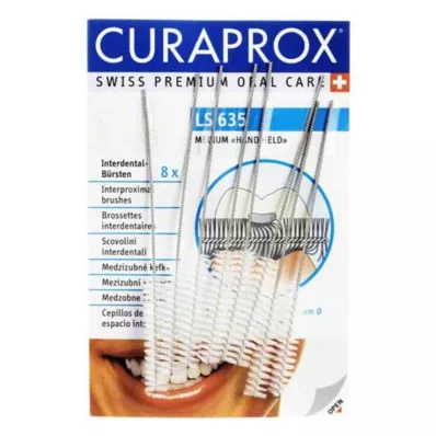 CURAPROX LS 635 Interdentalbørste medium, 8 stk