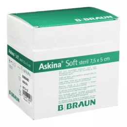 Askina Myk sårbandasje 5x7, 50 stk