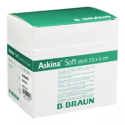 Askina Myk sårbandasje 5x7, 50 stk Askina Myk sårbandasje 5x7, 50 stk