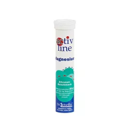 ACTIVLINE Magnesiumbrusetabletter med sitron, 20 stk