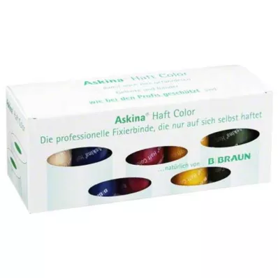 Askina selvklebende bandasje Farge Sorti, 10 stk Askina selvklebende bandasje Farge Sorti, 10 stk