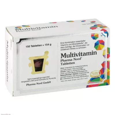 Multivitamin Pharma Nord tabletter, 150 stk