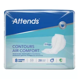 ATTENDS Contours Air Comfort 8-maler, 28 stk
