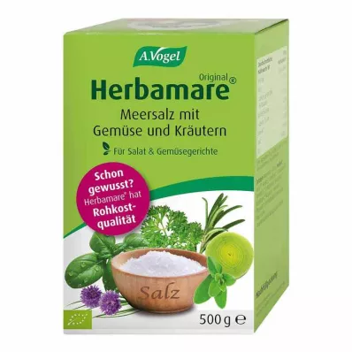 HERBAMARE Påfyllingspose med salt A.Vogel, 500 g