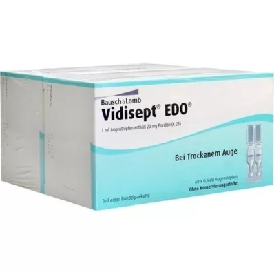 VIDISEPT EDO En dose ofstioler, 120X0,6 ml