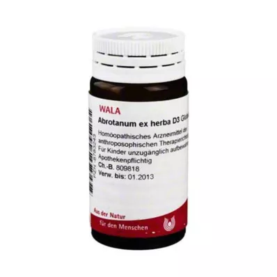 Abrotanum ex Herba D 3 kuler, 20 g Abrotanum ex Herba D 3 kuler, 20 g