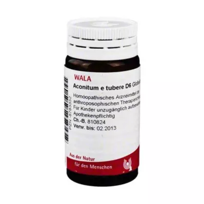 Aconitum tubere D 6 kuler, 20 g Aconitum tubere D 6 kuler, 20 g