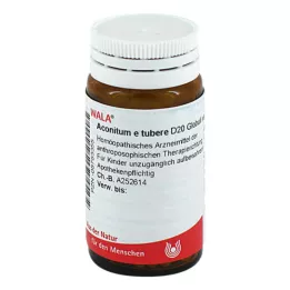 ACONITUM E tubere D 20 globuler, 20 g
