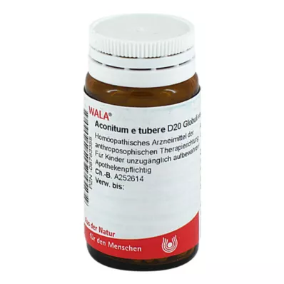 Aconitum tubere D 20 kuler, 20 g Aconitum tubere D 20 kuler, 20 g