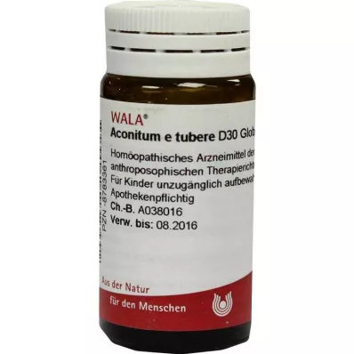Aconitum tubere D 30 kuler, 20 g Aconitum tubere D 30 kuler, 20 g