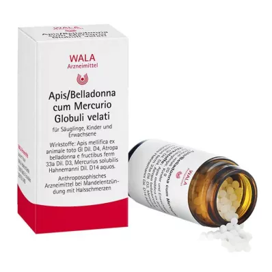 APIS BELLADONNA cum Mercurio-globuler, 20 g APIS BELLADONNA cum Mercurio-globuler, 20 g