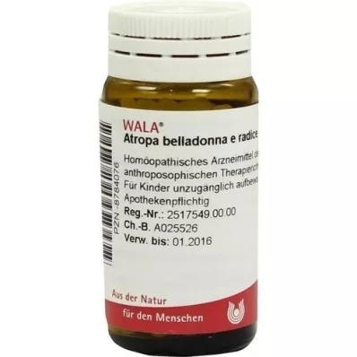 ATROPA belladonna e Radix D 3 globuler, 20 g
