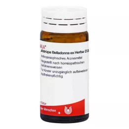 ATROPA belladonna ex Herba D 3 kuler, 20 g