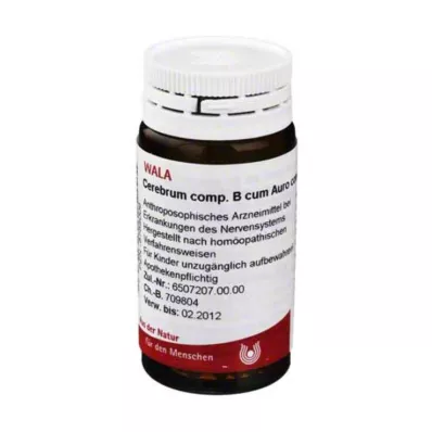 CEREBRUM COMP.B cum Auro comp.globuli, 20 g