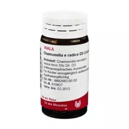 CHAMOMILLA E radice D 3 globuler, 20 g