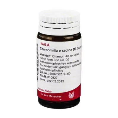 Chamomilla E Radix D 3 kuler, 20 g