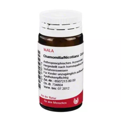 CHAMOMILLA/NICOTIANA Globuli, 20 g