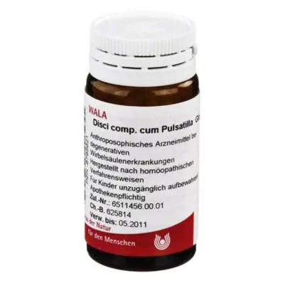 DISCI comp.cum Pulsatilla globuli, 20 g DISCI comp.cum Pulsatilla globuli, 20 g