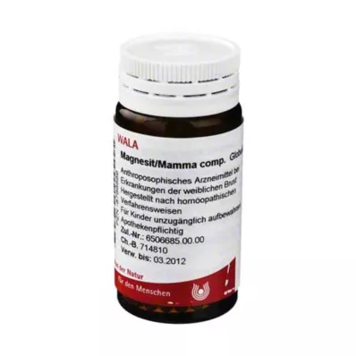 MAGNESIT/MAMMA komp.globuler, 20 g