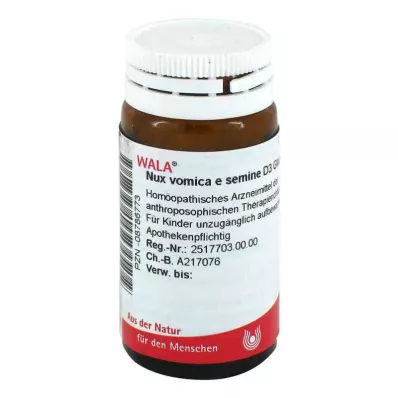 Nux Vomica E Sem. D3-kuler (20 g)