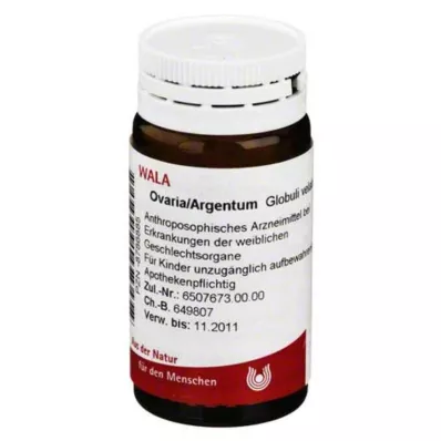 OVARIA/ARGENTUM Globuli, 20 g