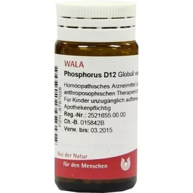 PHOSPHORUS D 12 globuler, 20 g