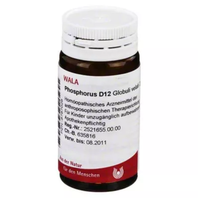 PHOSPHORUS D 12 globuler, 20 g
