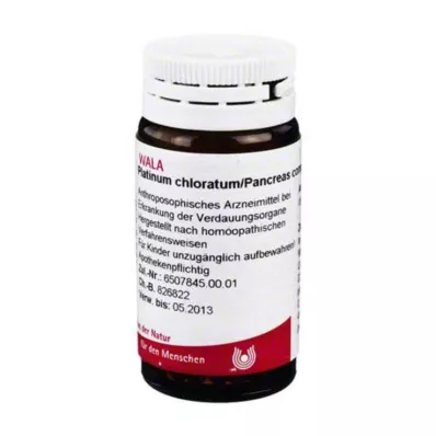 Platinakloratum / bukspyttkjertel, 20 g