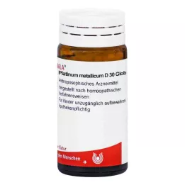 PLATINUM METALLICUM D 30 globuler, 20 g