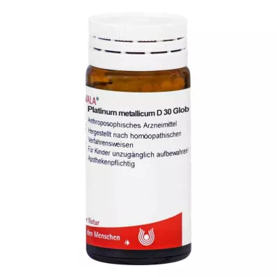 PLATINUM METALLICUM D 30 globuler, 20 g