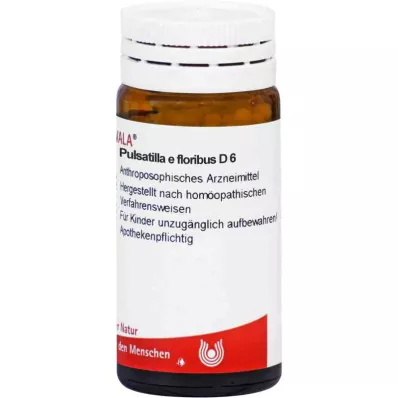 PULSATILLA E floribus D 6 globuler, 20 g