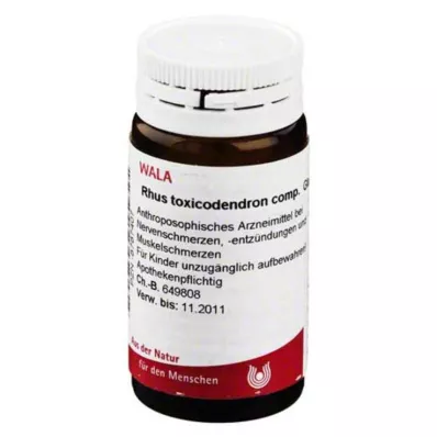 RHUS TOXICODENDRON COMP Globuli, 20 g
