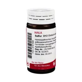 SULFUR D 12 globuler, 20 g