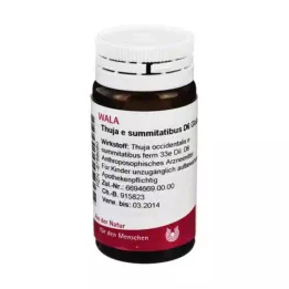 THUJA E SUMMITATIBUS D 6 kuler, 20 g